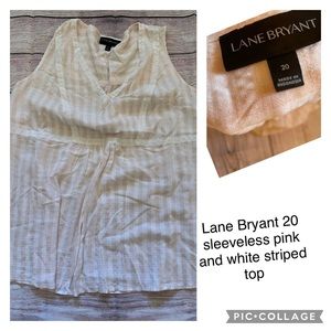 Lane Bryant sleeveless top